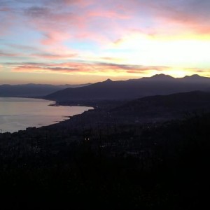 anche il tramonto non scherza!
