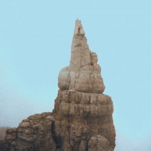 Un saluto dalla cima della Sentinella del Campanil Basso, gruppo del Brenta