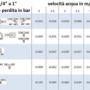 Perdite Carico Localizzate