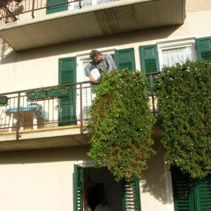 8 novembre è ora di pulire il balcone