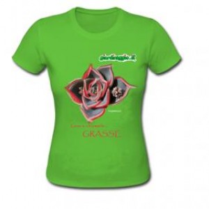 t shirtverde giardinaggio grasse