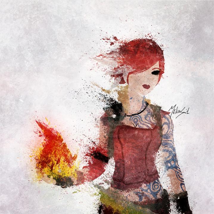239borderlands lilith by bombattack d6anaeu
