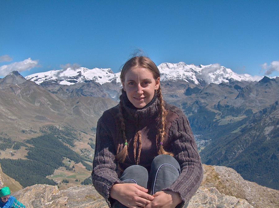 In cima al Monte Zerbion (Champoluc- Val d'Ayas- Val d'Aosta)