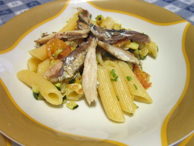 penne e sarde
