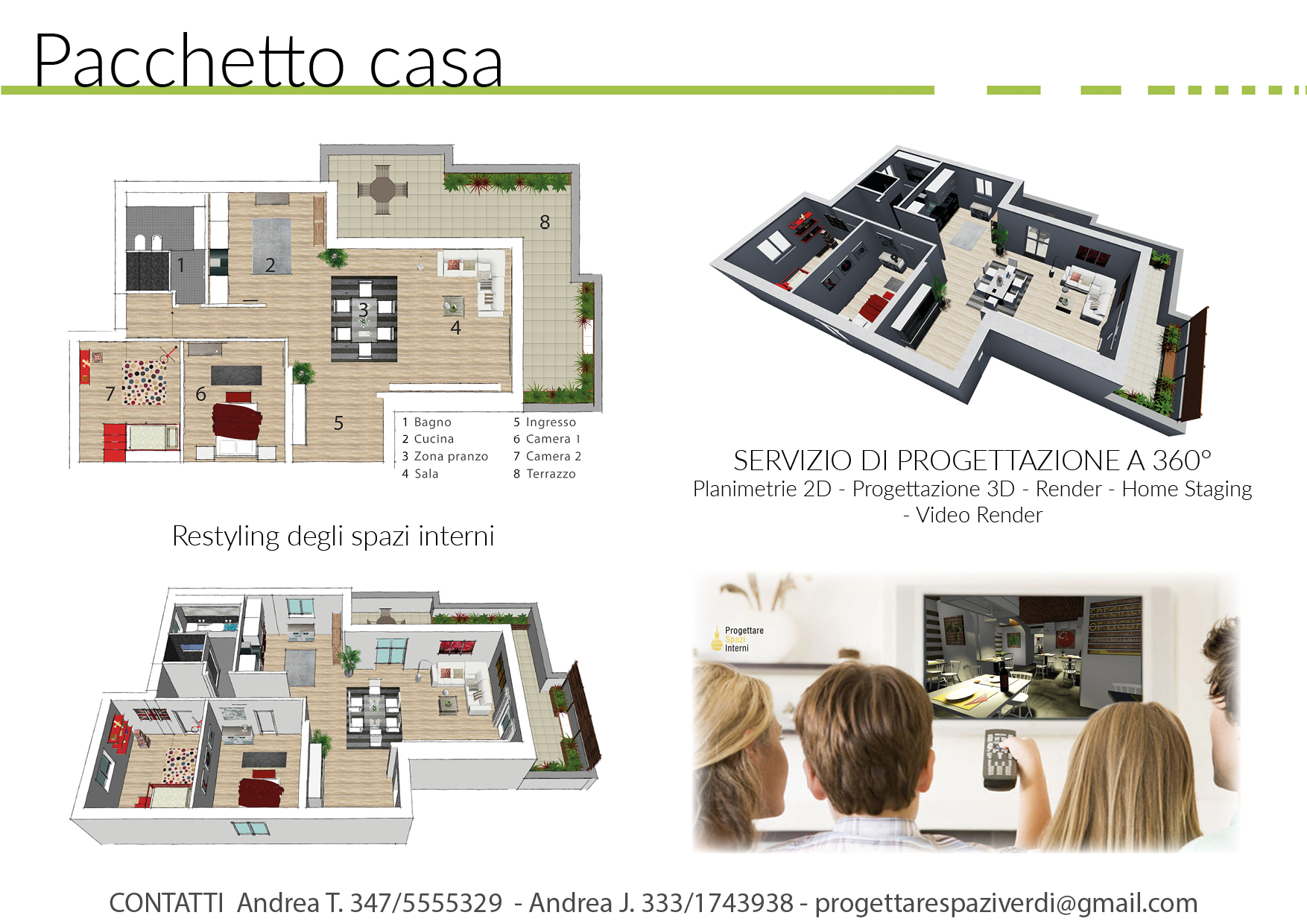 Progetto casa verde