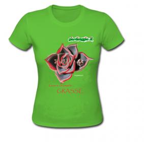 t shirtverde giardinaggio grasse