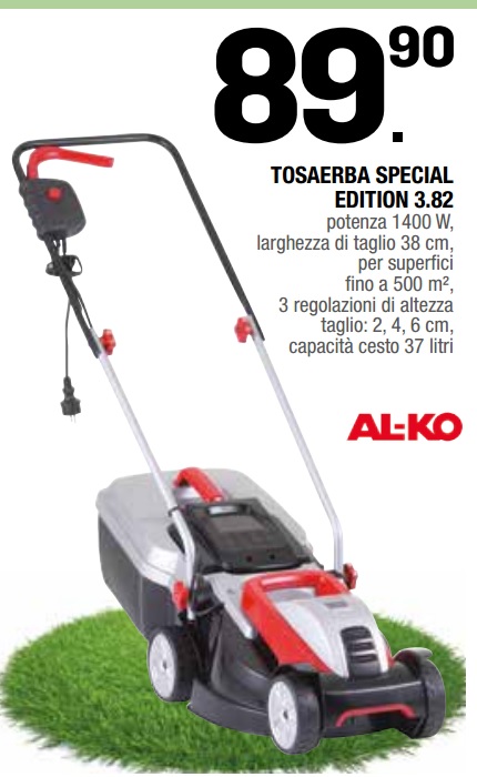 Tosaerba 90 Euro